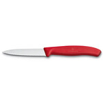 VICTORINOX VICTORINOX Classic Paring Knife Serrated 3.25'' - Chili Red