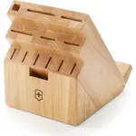 VICTORINOX VICTORINOX Swivel Block 12-Slot Shrink Wrap - Natural Wood