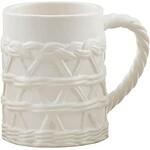 MUD PIE MUD PIE Cane Woven Mug