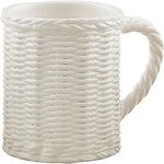 MUD PIE MUD PIE Basket Woven Mug