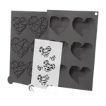 PLATE IT - Love at First Bite 3 Piece Mold Set