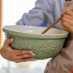 MASON CASH MASON CASH Roost Mixing Bowl 11.75'' - Green