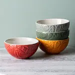 MASON CASH MASON CASH Prep Bowls S/4 - Forest