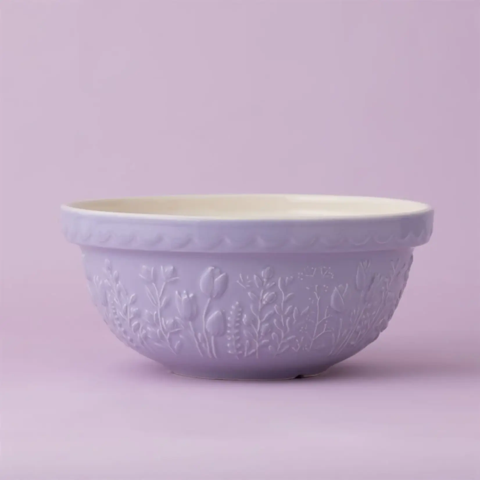 MASON CASH MASON CASH Meadow Mix Bowl - 9.75'' - Lilac