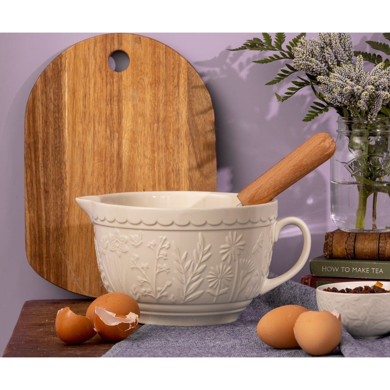 MASON CASH MASON CASH Meadow Mix Batter Bowl - Cream