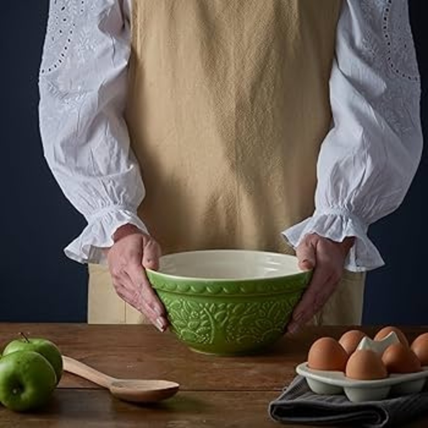 MASON CASH MASON CASH Forest Mixing Bowl 8.25'' - Green