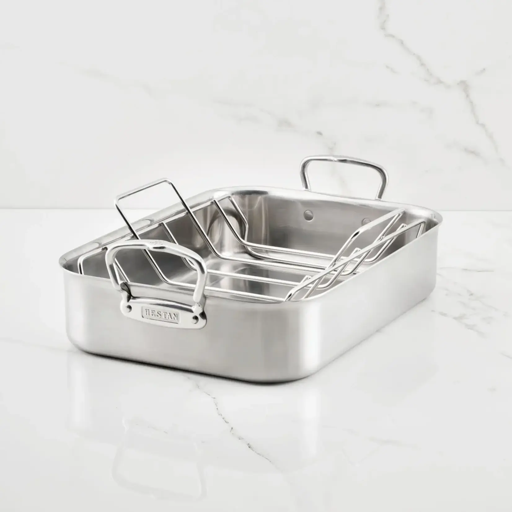 HESTAN HESTAN S/S Roaster w/Rack (14.5x12x3) - Small
