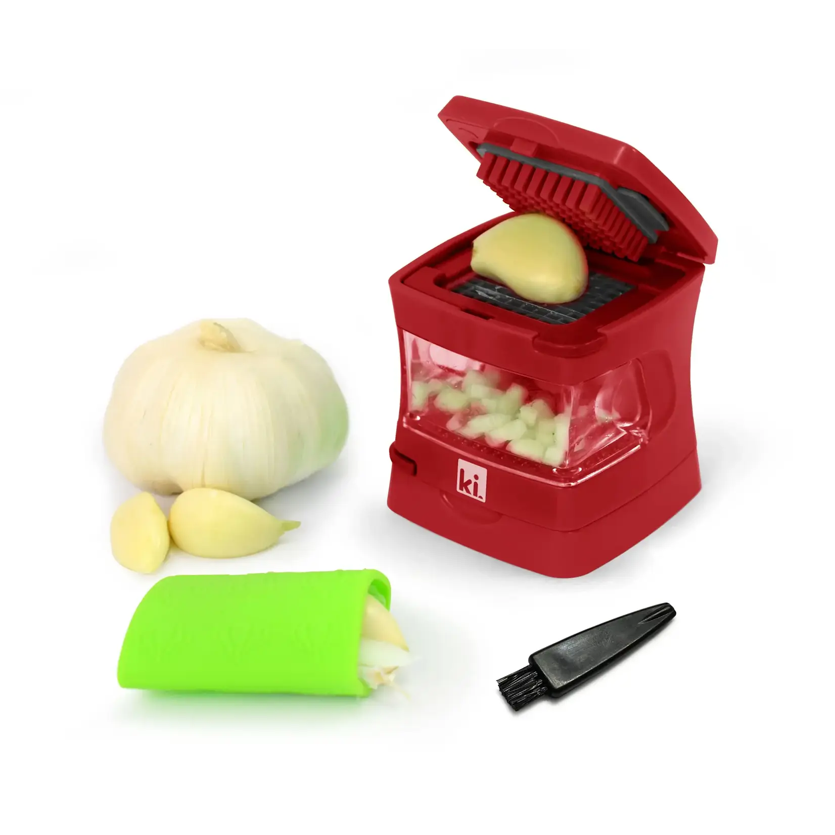 KITCHEN INNOVATIONS KITCHEN INNOVATIONS Garlic-A-Peel - Red