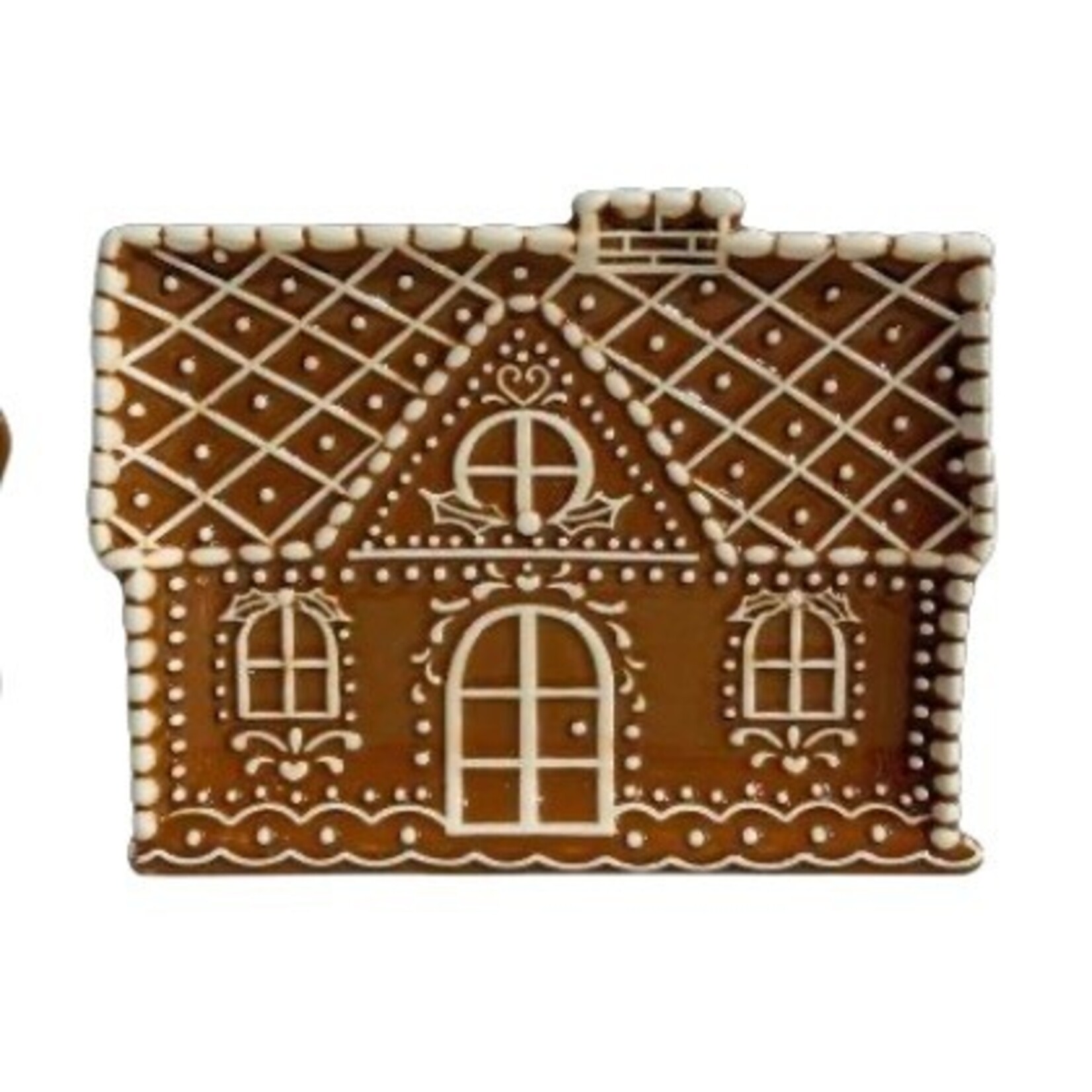 BIA Gingerbread House Serving Plate