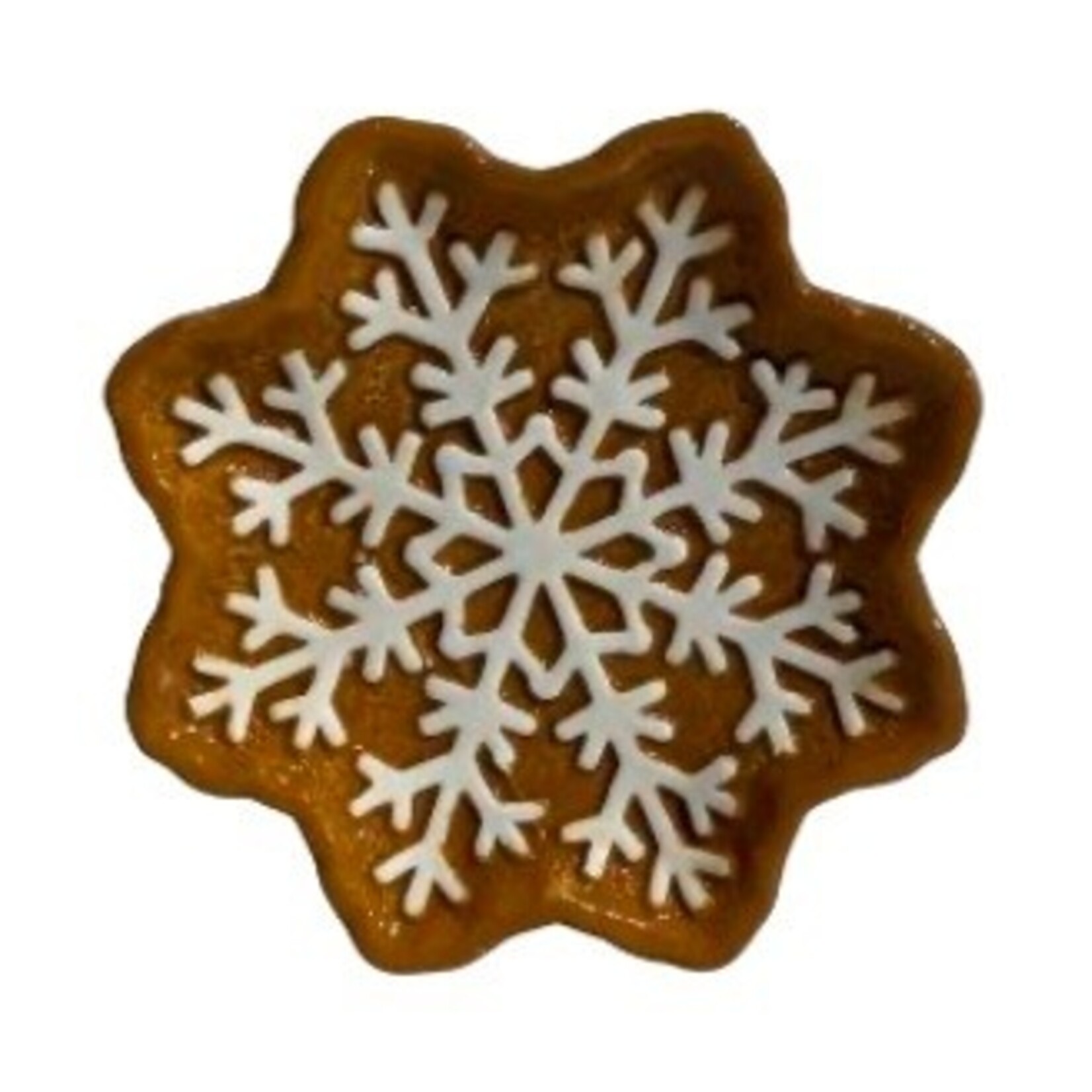 BIA Gingerbread Snowflake Serving Plate