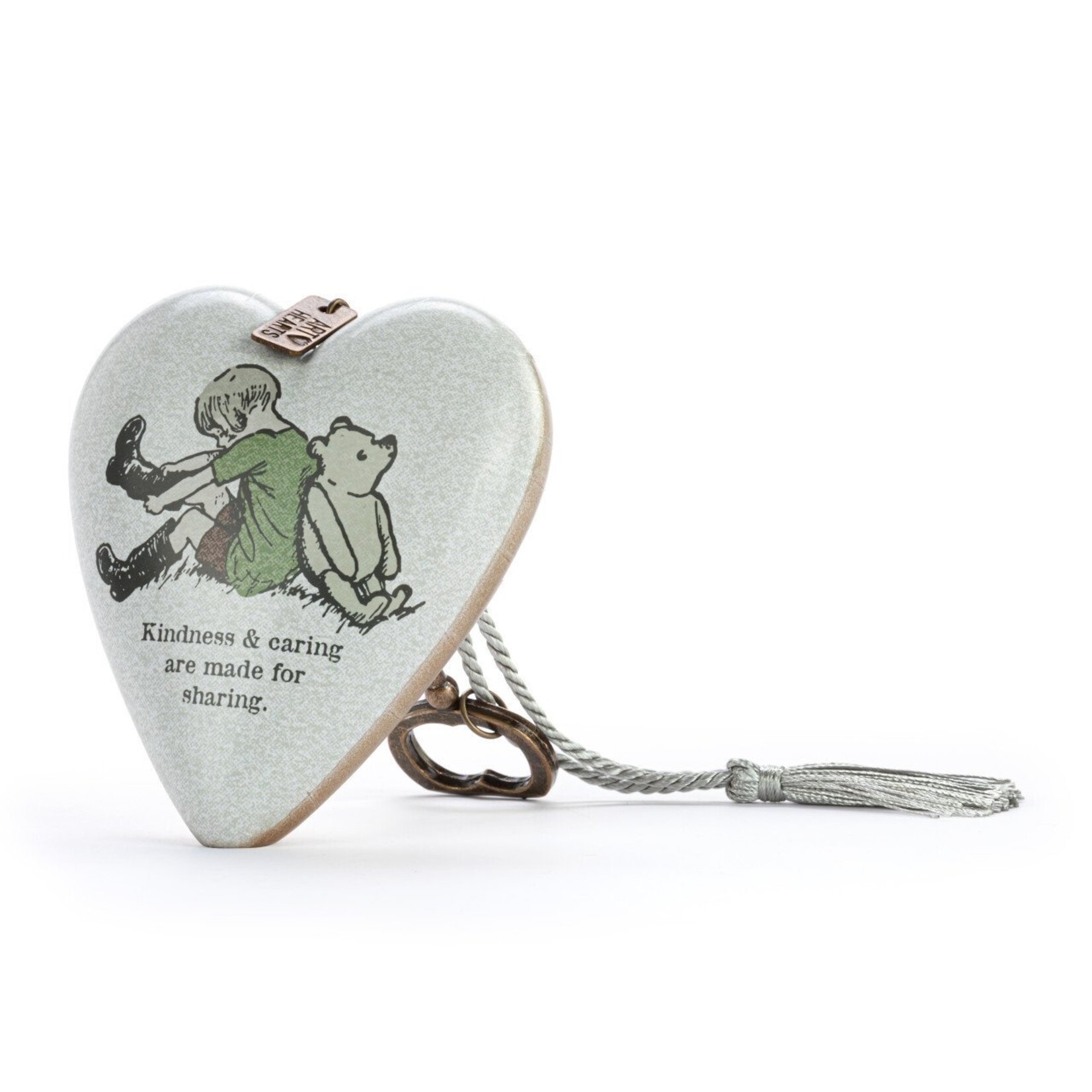 DEMDACO DEMDACO Winnie the Pooh Art Heart - Made for Sharing