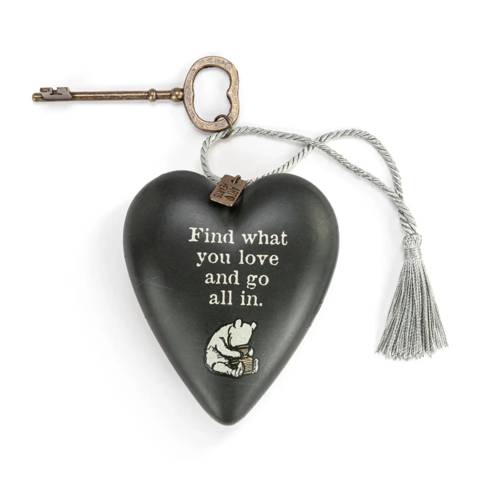 DEMDACO DEMDACO Winnie the Pooh Art Heart - Go All In