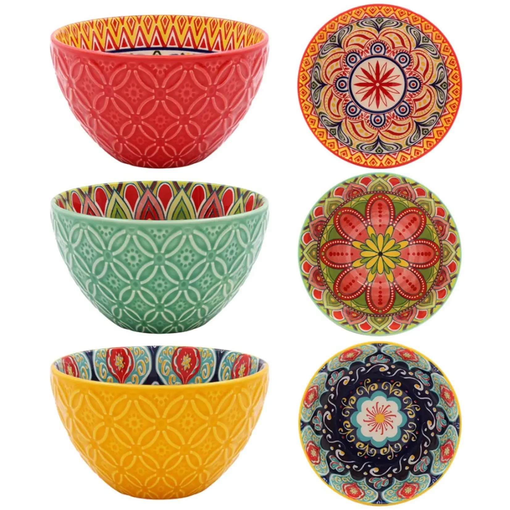 WORLDWIDE HI Tuscany Bowl Assort. 5.5''