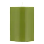 BRITISH COLOUR STANDARD BRITISH COLOUR STANDARD Solid Pillar Candle 15cm - Olive