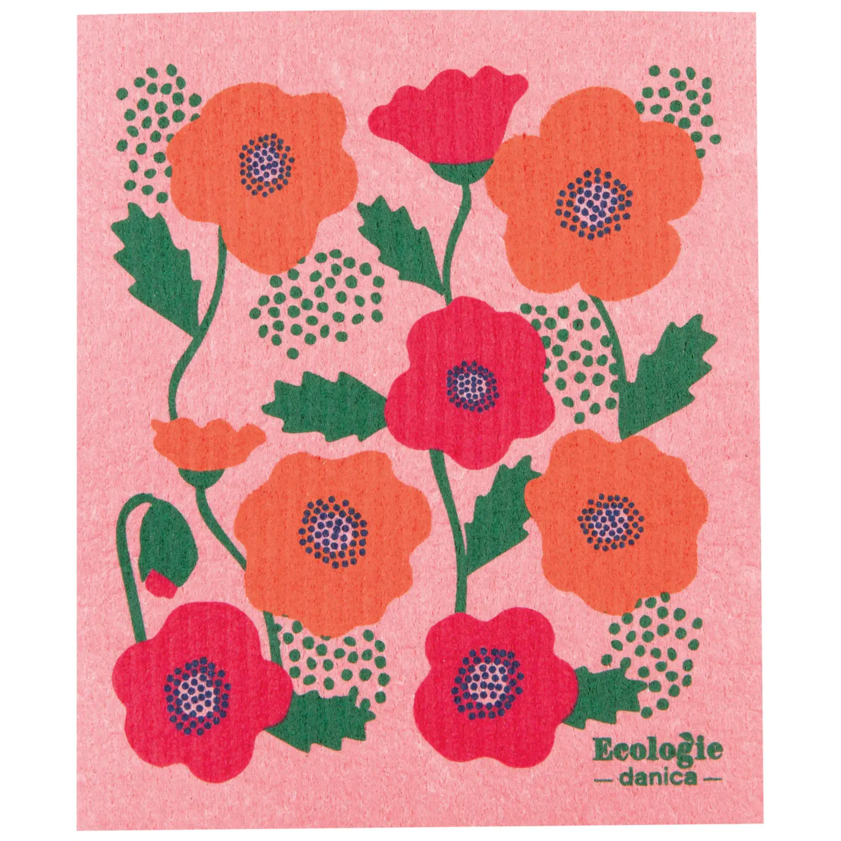 ECOLOGIE ECOLOGIE Swedish Dishcloth - Poppy
