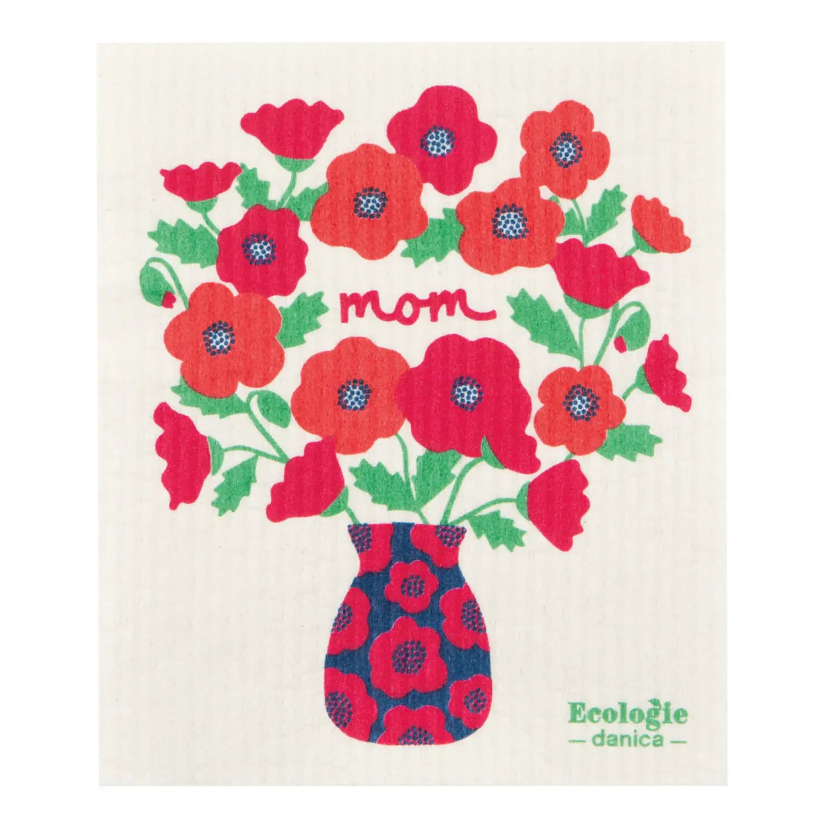 DANICA ECOLOGIE Swedish Dishcloth - Poppy Bouquet
