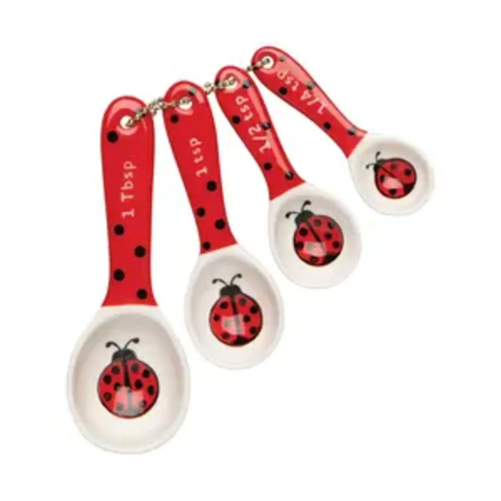 DANICA DANICA Measuring Spoons S/4 -Ladybugs