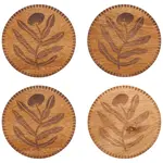 DANICA DANICA Fern & Frond Coaster S/4