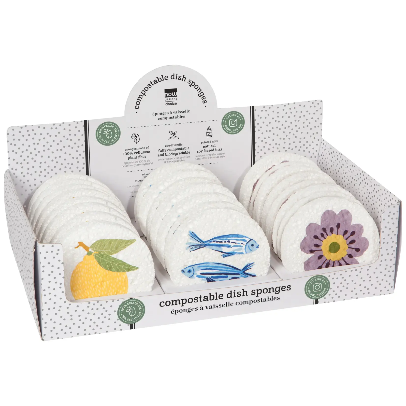 DANICA DANICA Compostable Sponge - Market Day - Asst