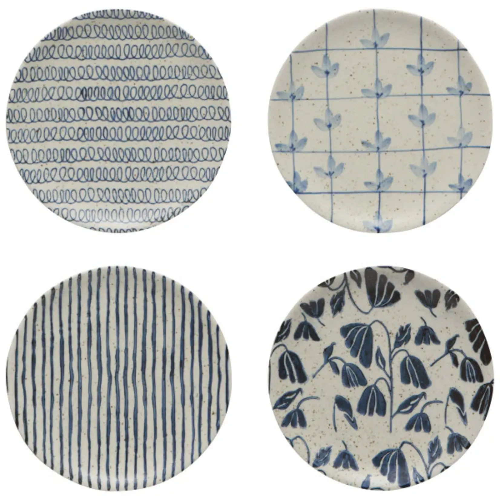 HEIRLOOM HEIRLOOM Element Bundle Appetizer Plates S/4