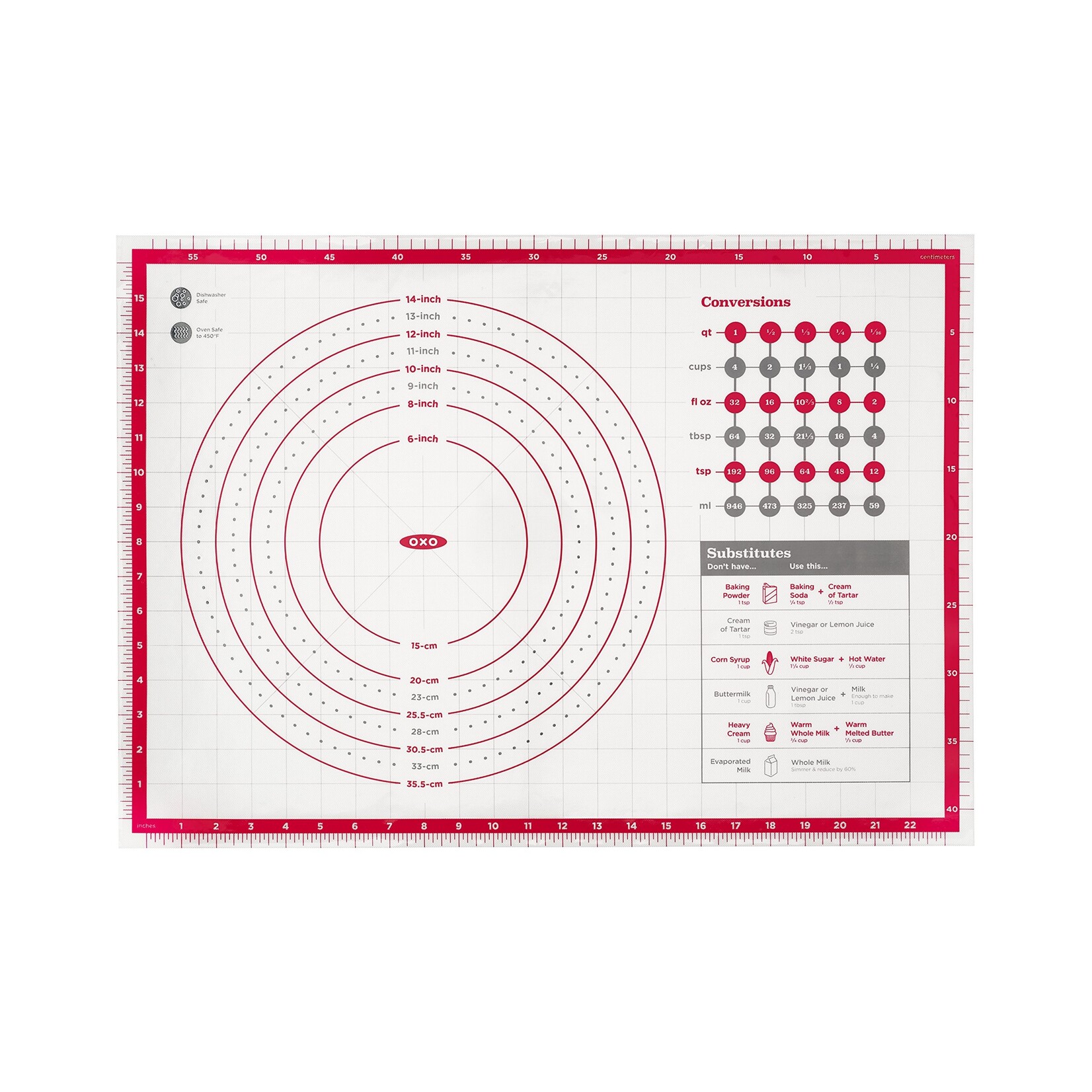 OXO OXO Silicone Pastry Mat
