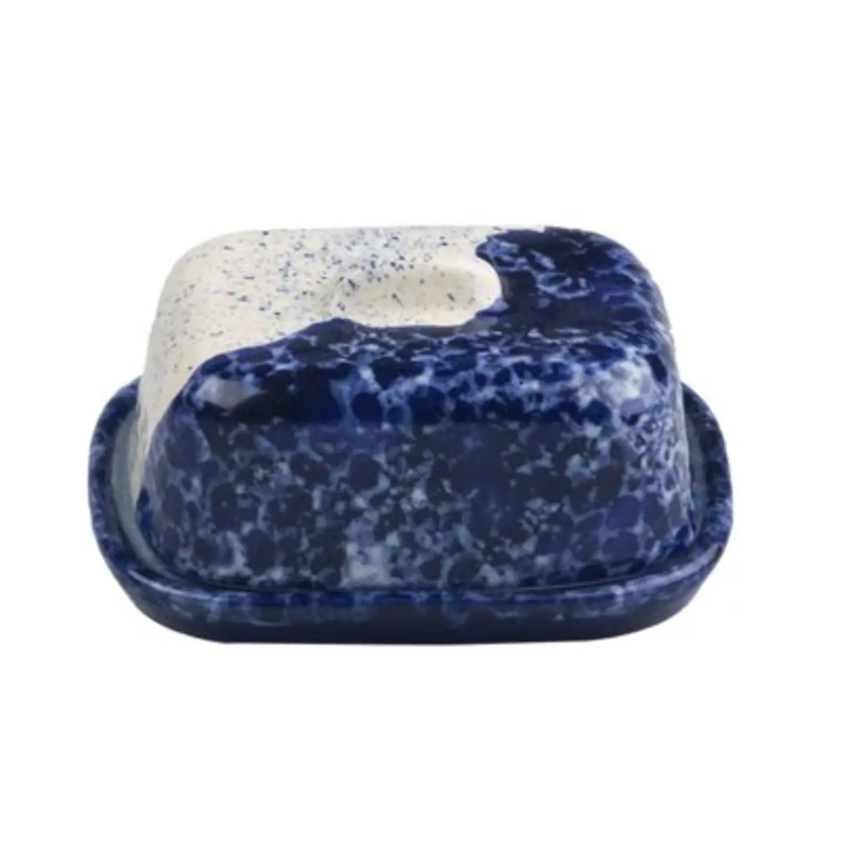 SELBRAE HOUSE SELBRAE HOUSE Mini Ceramic Butter Dish - Wave