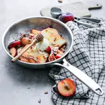 CRISTEL CRISTEL 5Ply S/S Fry Pan - 8"