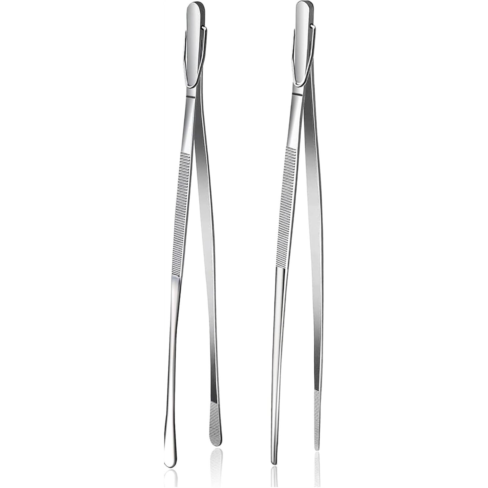 FOX RUN FOX RUN SS Plating Tweezers/Tongs - S/2