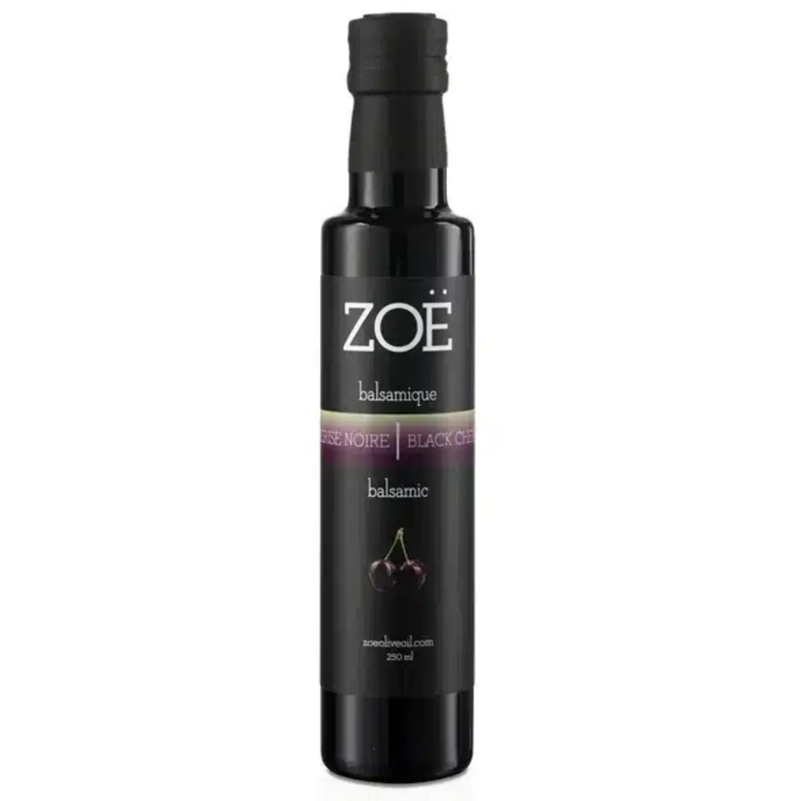 ZOE IMPORTS ZOE Dark Balsamic Vinegar w/Black Cherry - 250mL