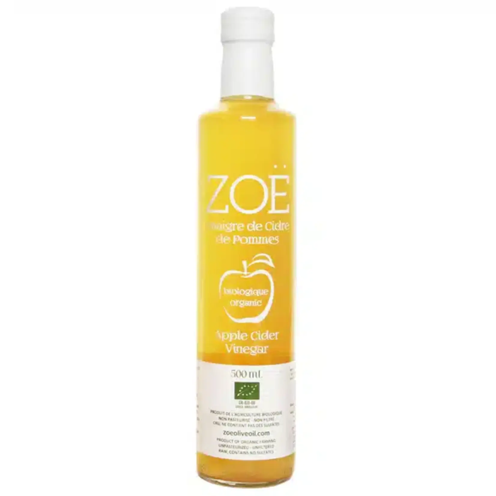 ZOE IMPORTS ZOE Organic Apple Cider Vinegar - 500mL