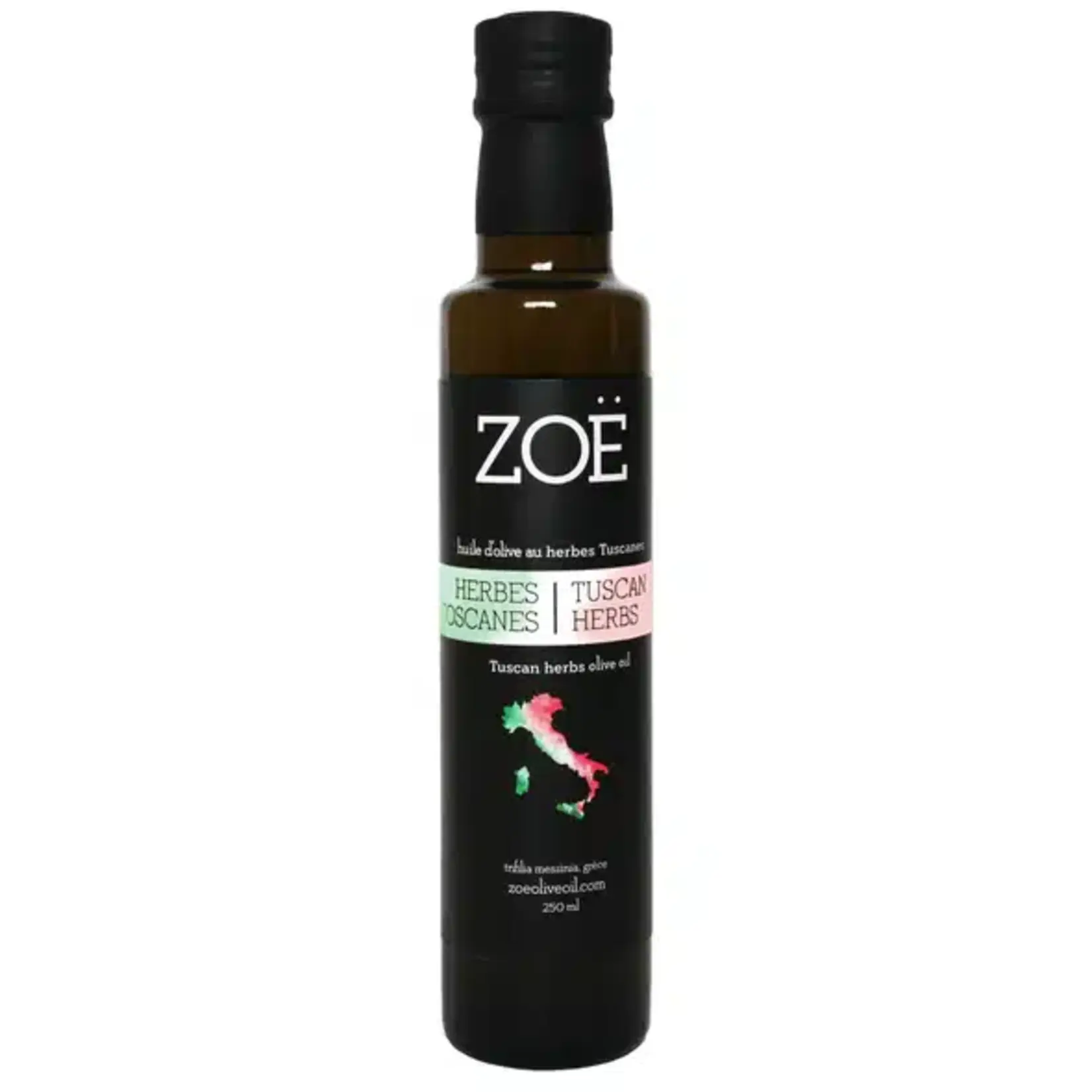 ZOE IMPORTS ZOE Extra Virgin Olive Oil w/Tuscan Herb - 250mL