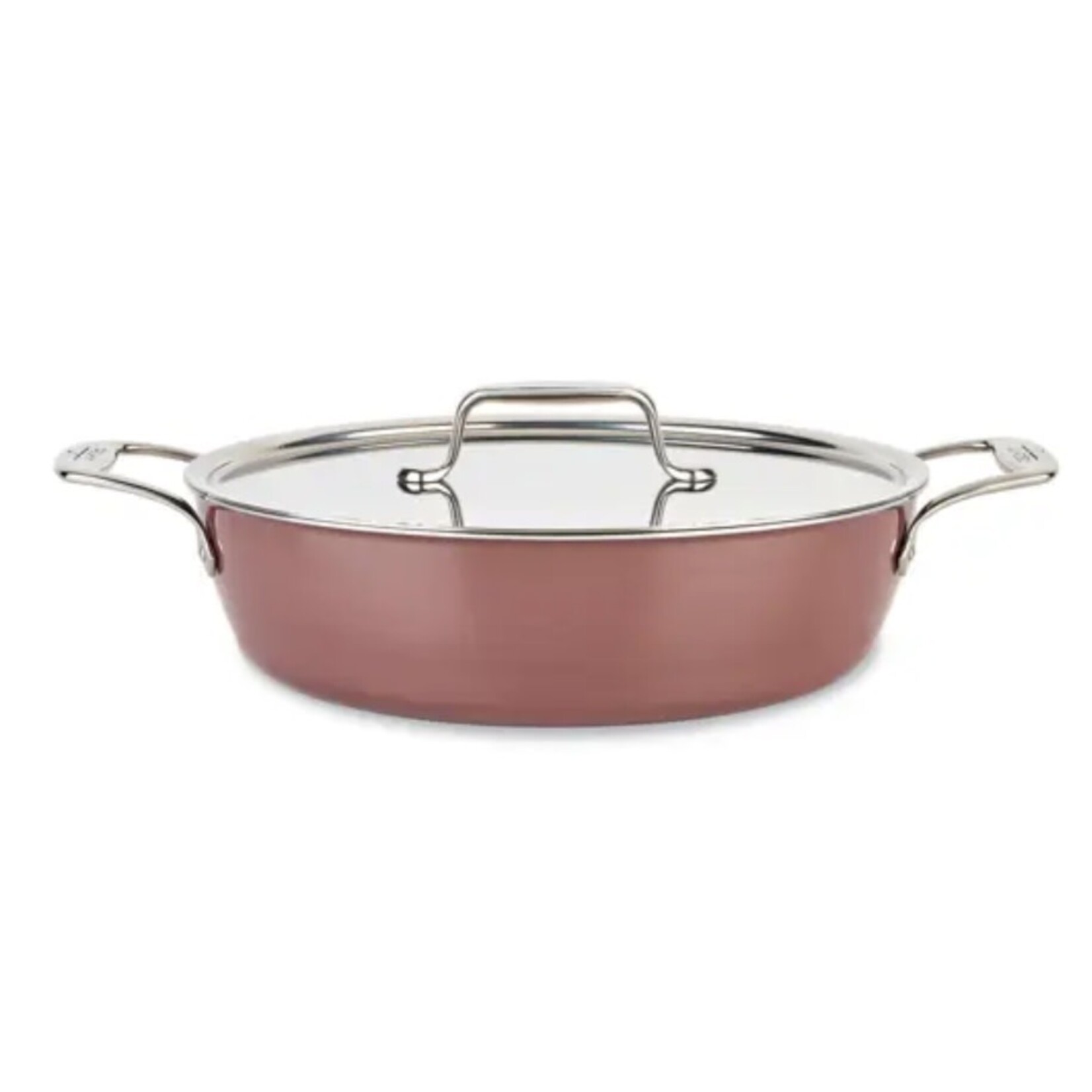 ALL CLAD ALL CLAD Fusiontec Saute Pan with Lid 4.5qt - Rose Quartz REG $526.99 DNR