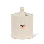 ABBOTT ABBOTT Covered Jam Jar with Heart 7oz