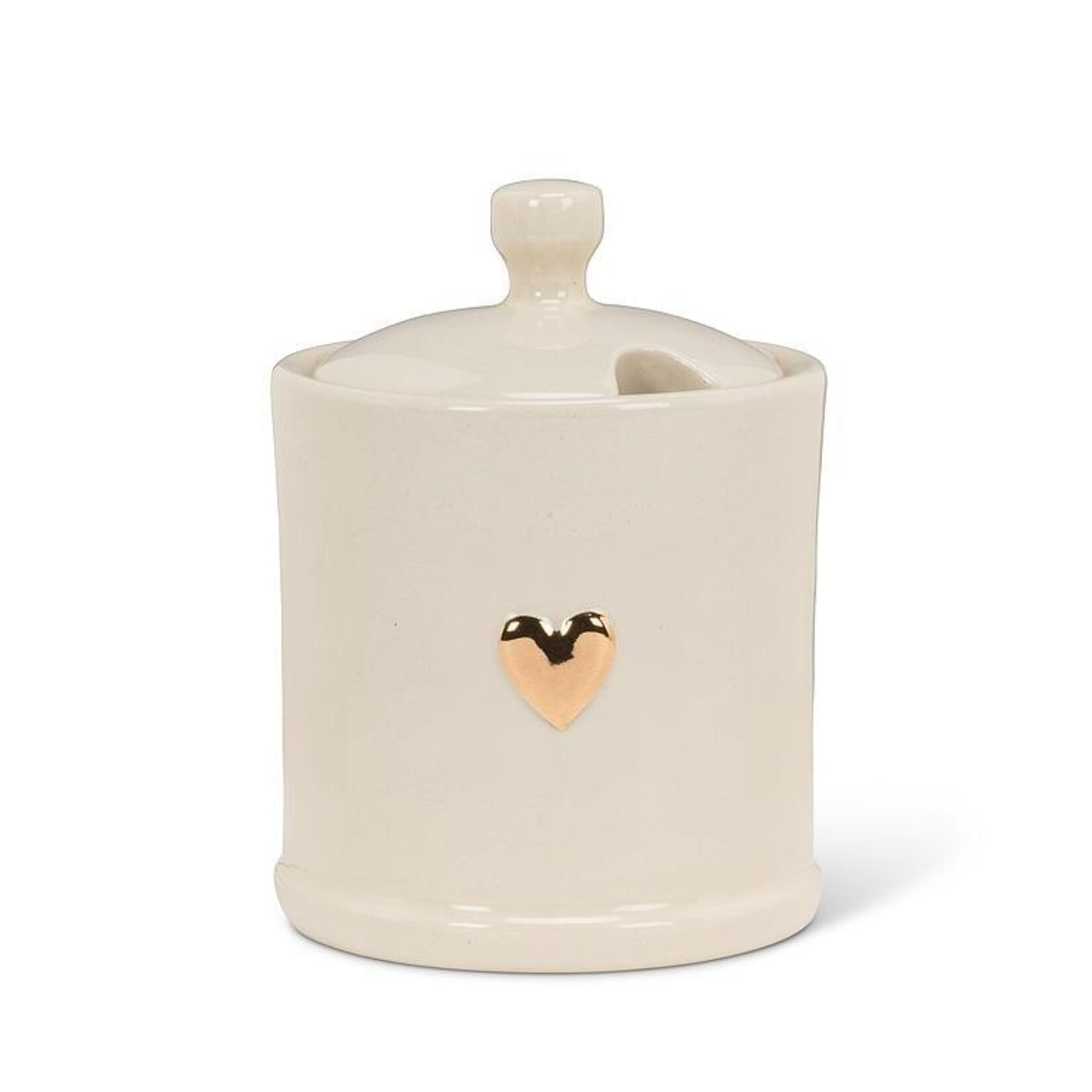ABBOTT ABBOTT Covered Jam Jar with Heart 7oz