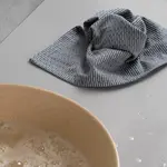 THE ORGANIC COMPANY THE ORGANIC CO Kitchen Cloth - Grey Blue Stone