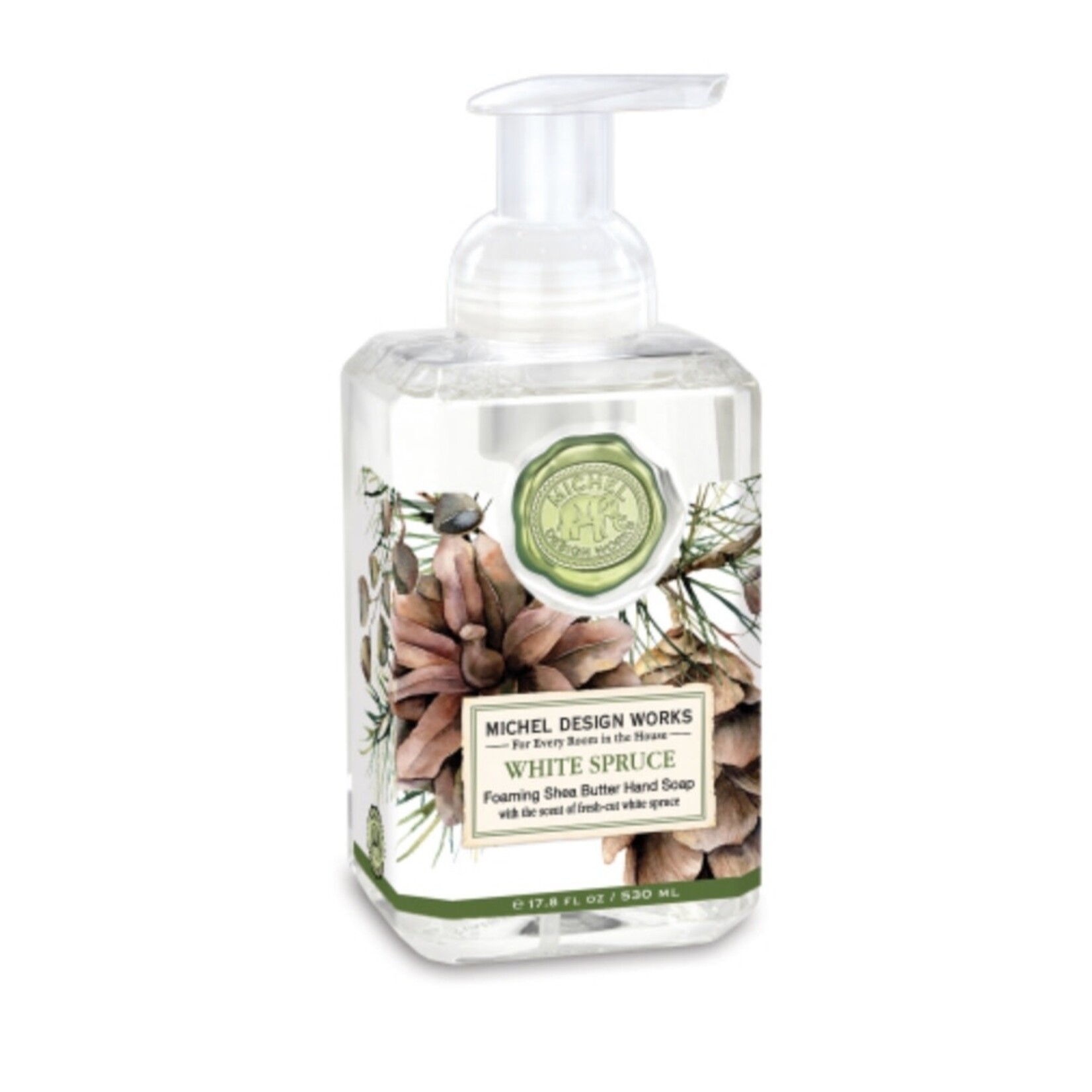 MICHEL DESIGN WORKS MICHEL DESIGN Foaming Soap Holiday - White Spruce
