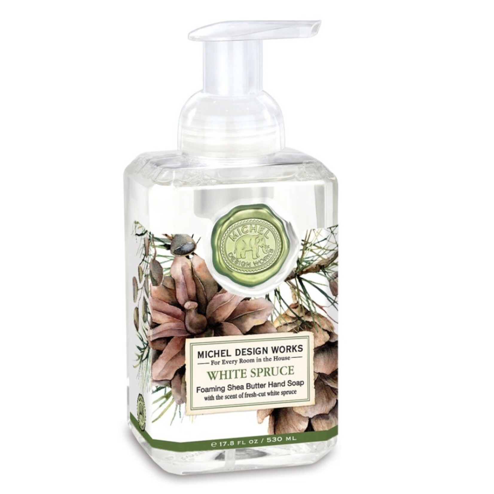 MICHEL DESIGN WORKS MICHEL DESIGN Foaming Soap Holiday - White Spruce