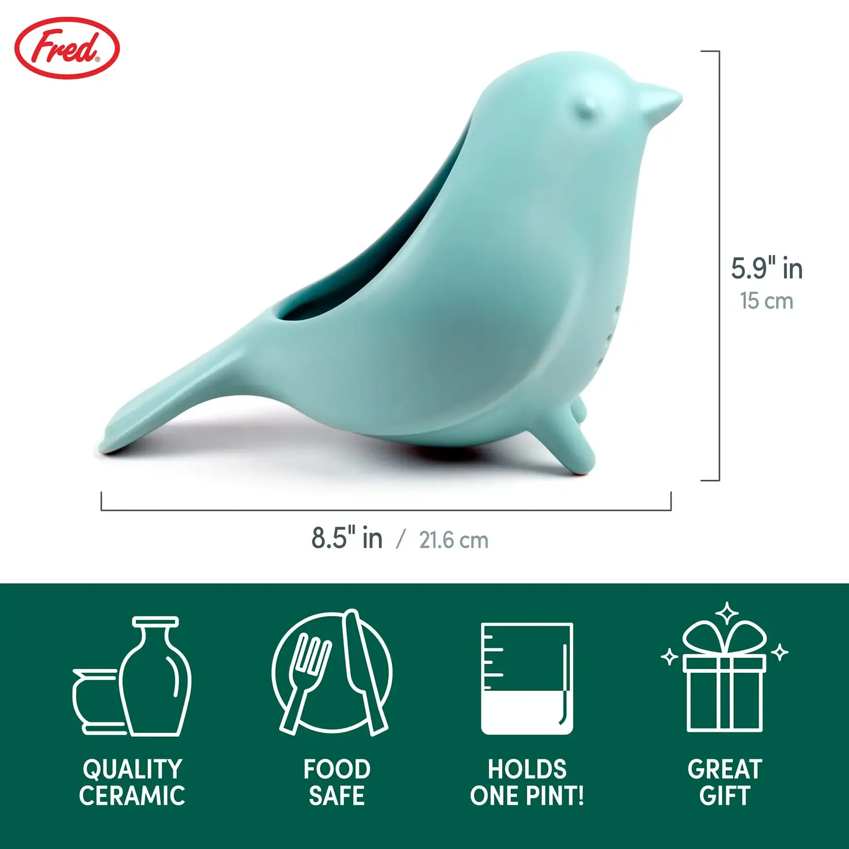 FRED & FRIENDS FRED Blue Bird Colander