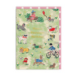 SHADOWBOX SHADOWBOX happy Birthday Park Dogs Greeting Card