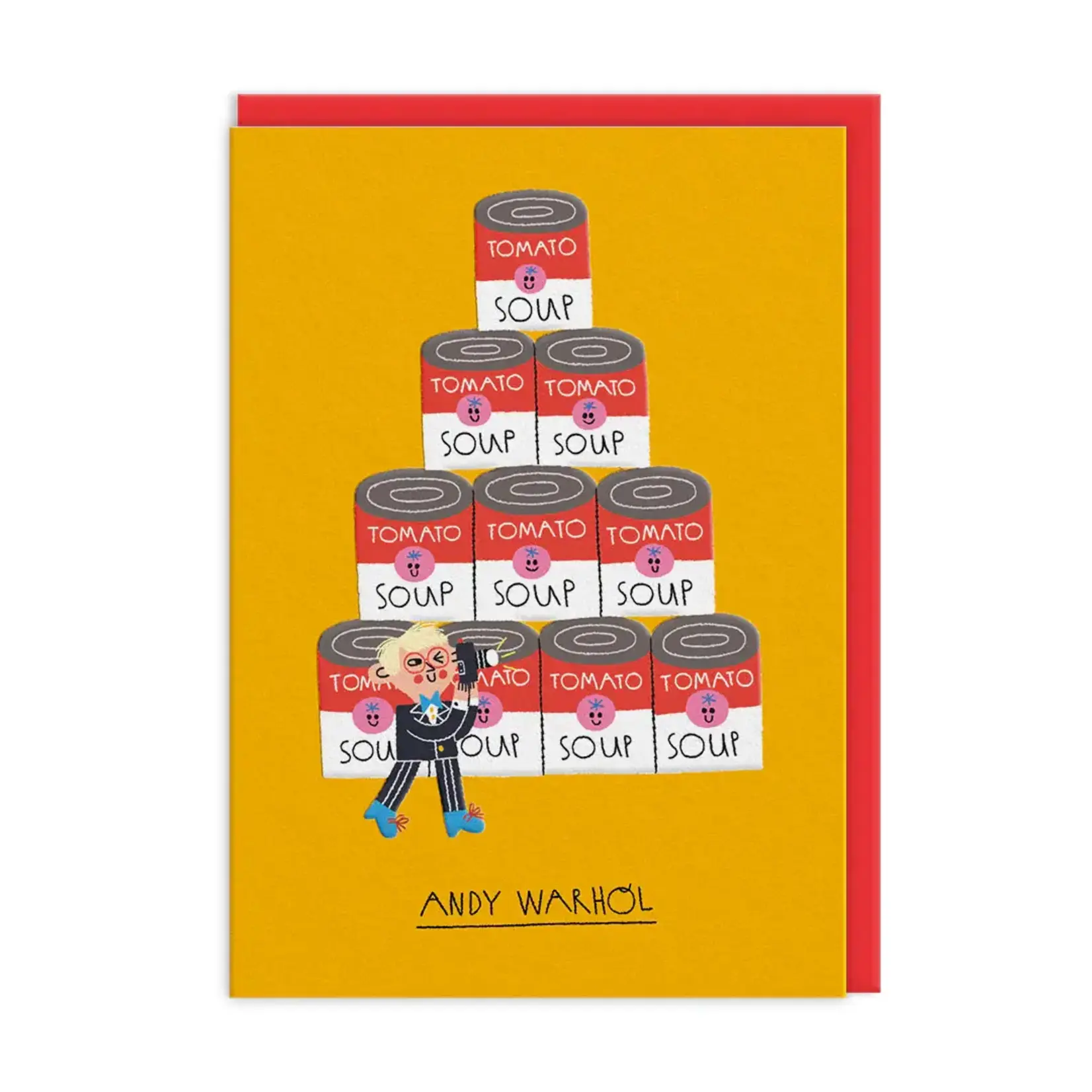 SHADOWBOX SHADOWBOX Andy Warhol Greeting Card
