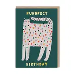 SHADOWBOX SHADOWBOX Happy Birthday Spotty Cat Greeting Card