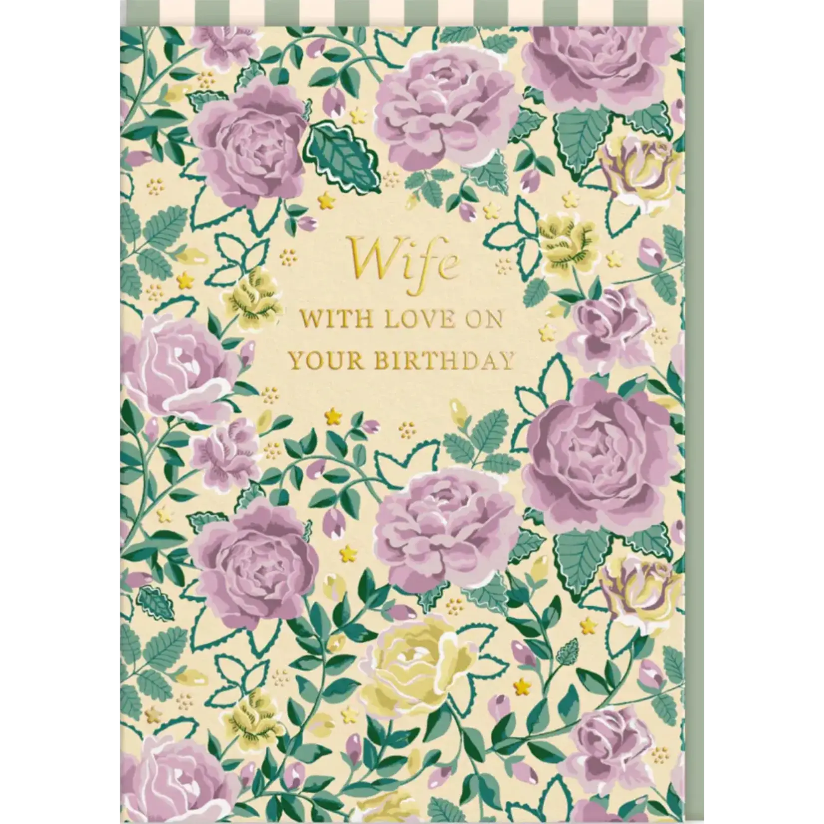 SHADOWBOX SHADOWBOX Wife With Love On Your Birthday Greeting Card