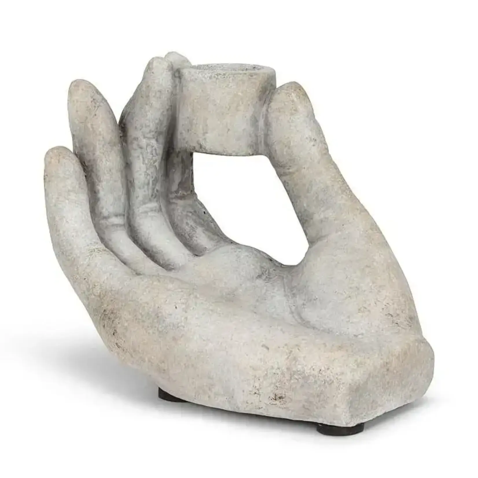 ABBOTT ABBOTT Low Dainty Hand Taper Holder 4"