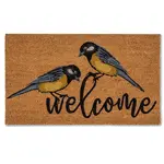 ABBOTT ABBOTT Welcome Bird Doormat - 18" x 30"