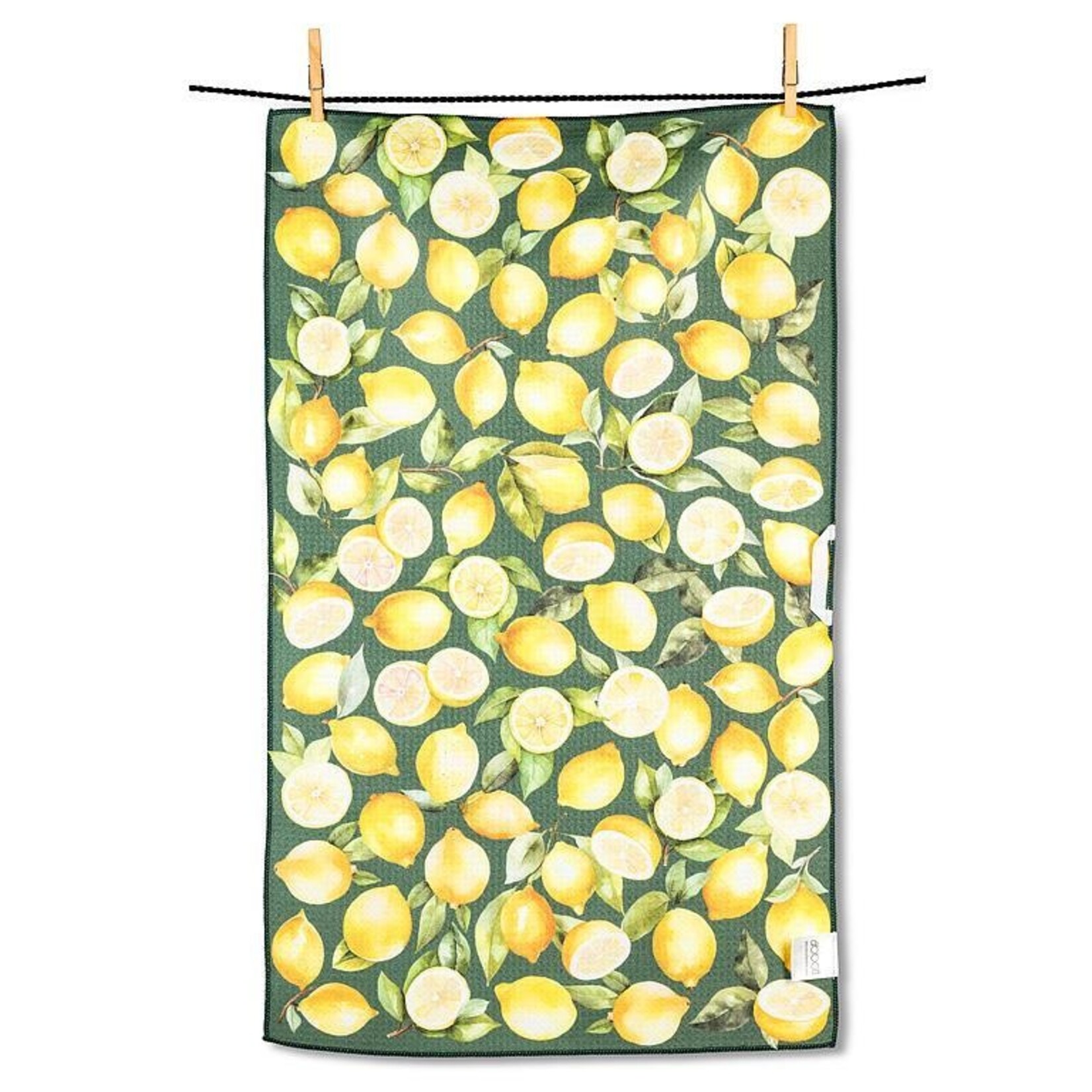 ABBOTT ABBOTT Lemon Dbl Sided Kitchen Towel