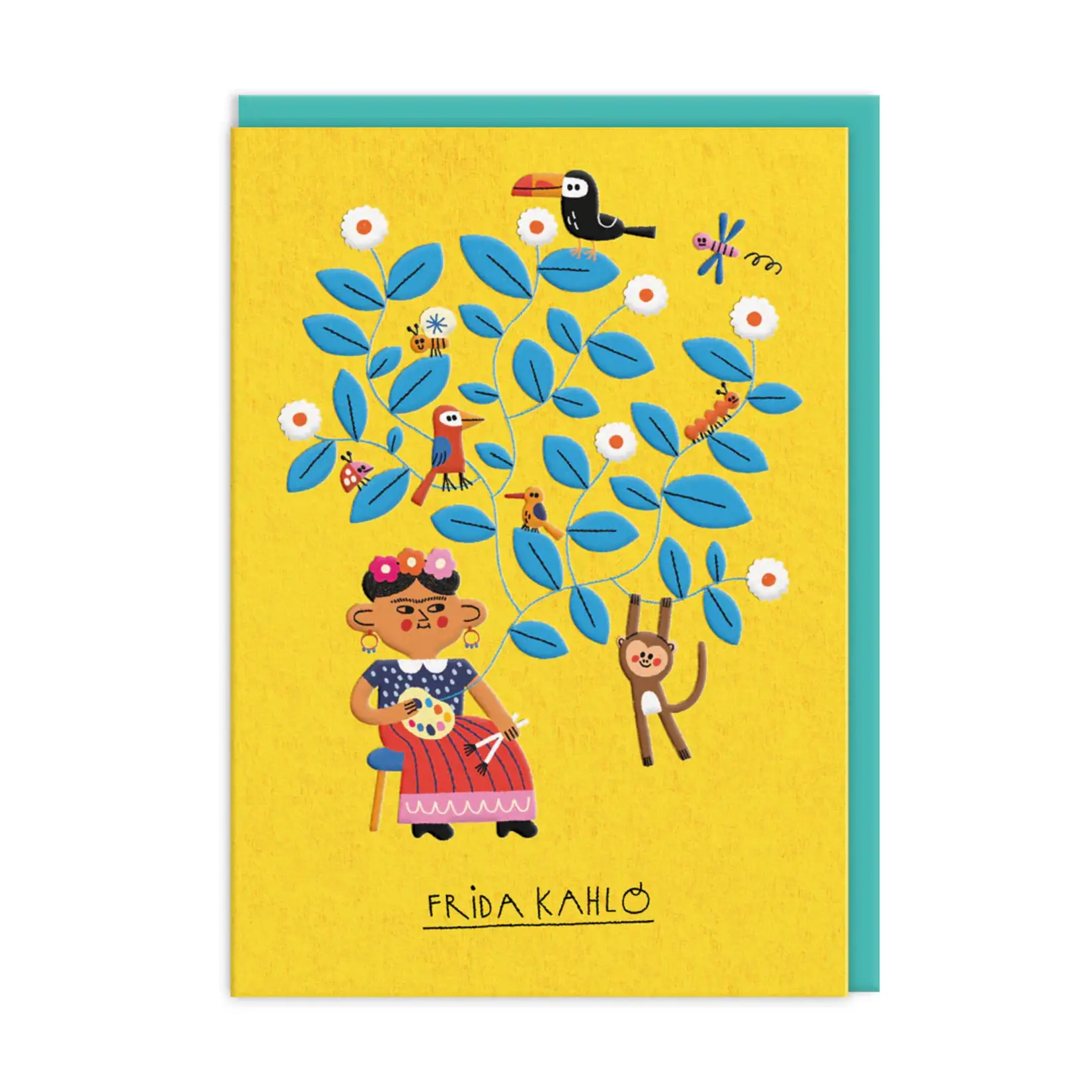 SHADOWBOX SHADOWBOX Frida Kahlo Greeting Card