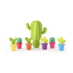 VISKI VISKI Cactus Stoppper and Charm Set S/7