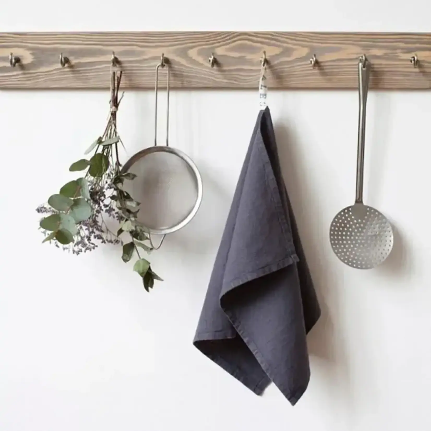 LINEN TALES LINEN TALES Tea Towel - Dark Grey