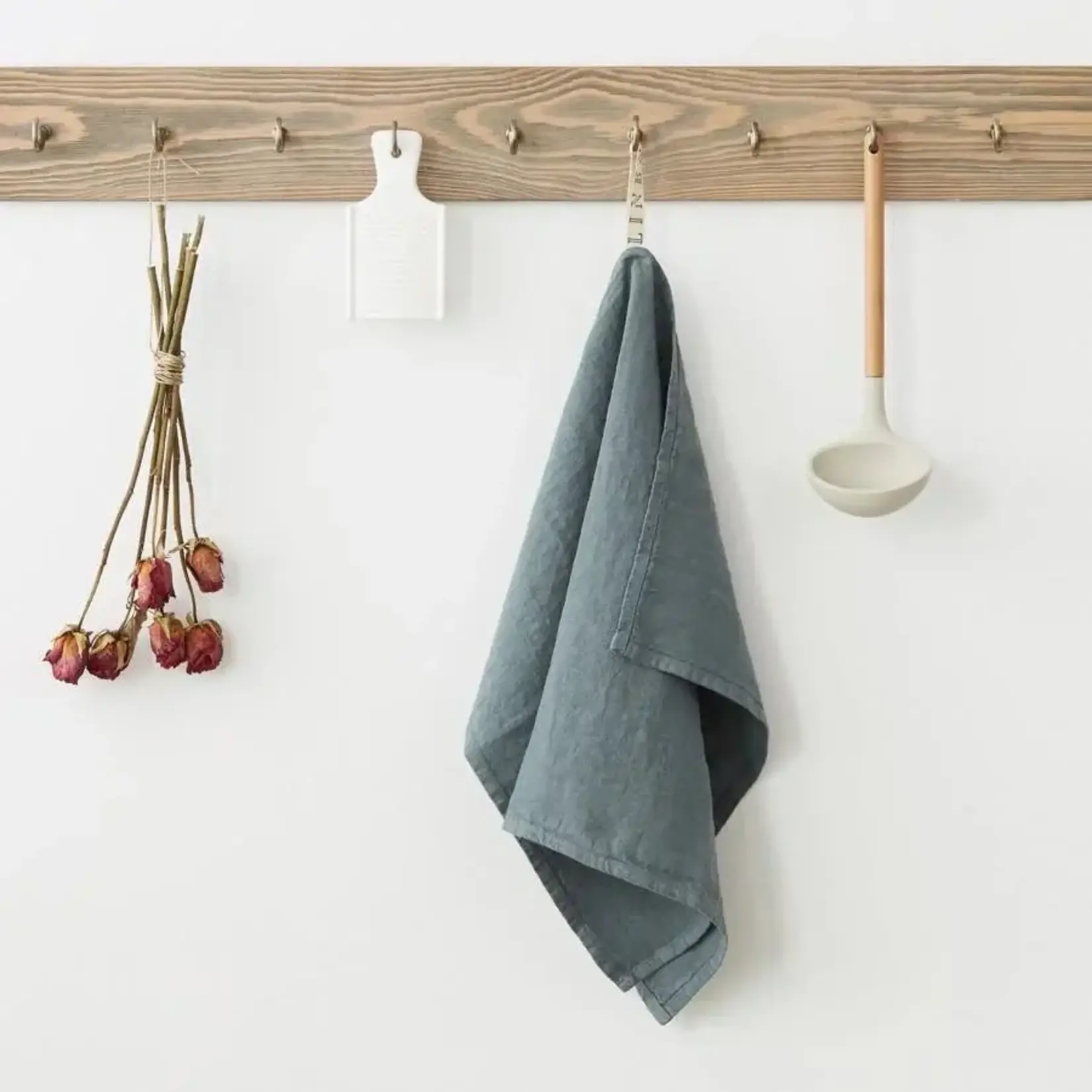 LINEN TALES LINEN TALES Tea Towel - Blue Fog