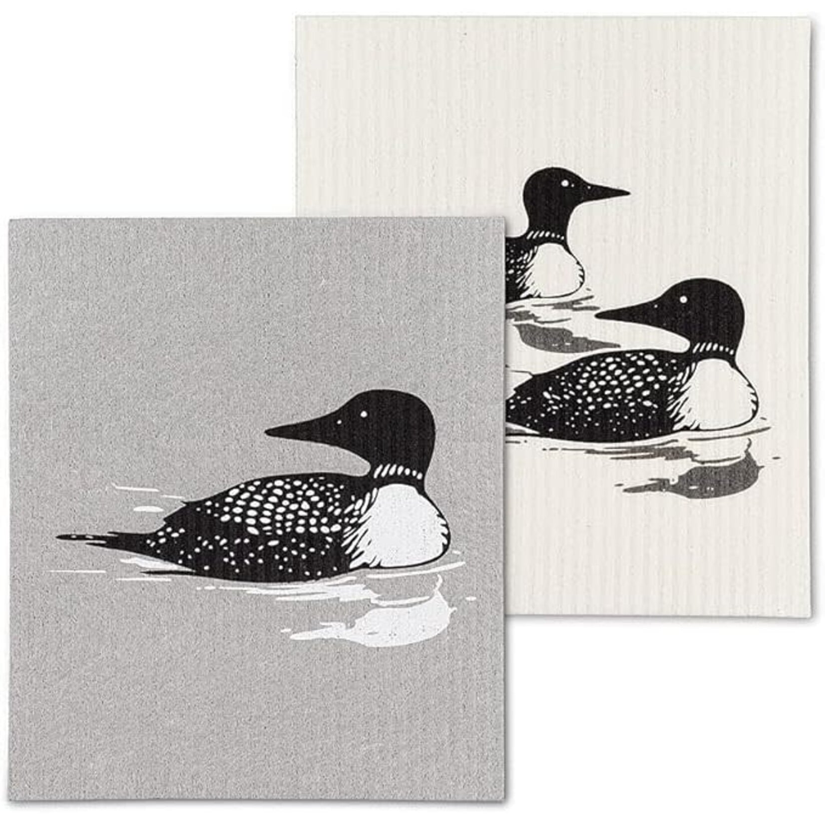 ABBOTT ABBOTT Swedish Dish Cloth S/2 - Loons